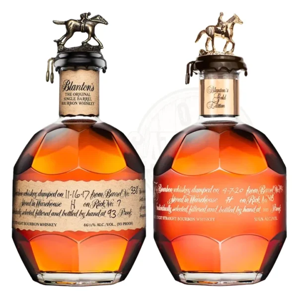 Blanton's Original Single Barrel & Gold Label Bundle