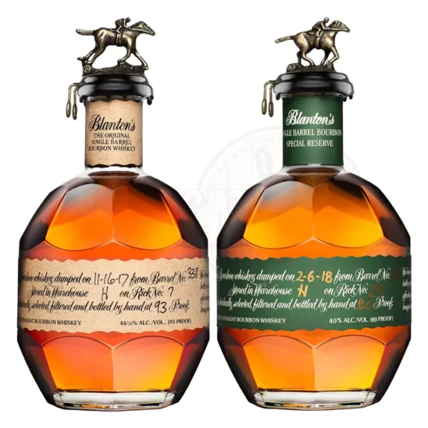 Blanton's Original Single Barrel & Green Label Bundle